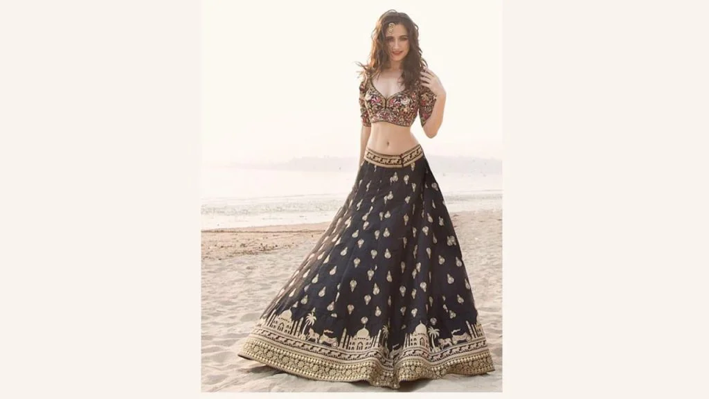 Brides, Exquisite Lehengas for Breathtaking Weddings, Explore Your Dream Wedding Look 7 Long Skirt Lehenga Bottom and Contrast Blouse