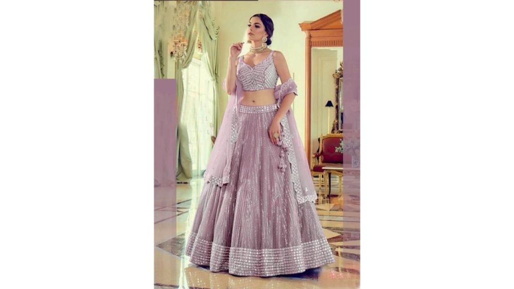 The Lovely lilacs and Pinks Lehengas