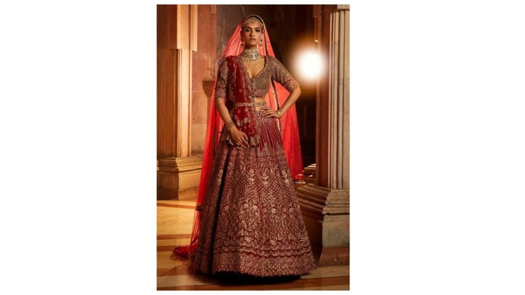 For the Love of Classic Reds Lehengas 